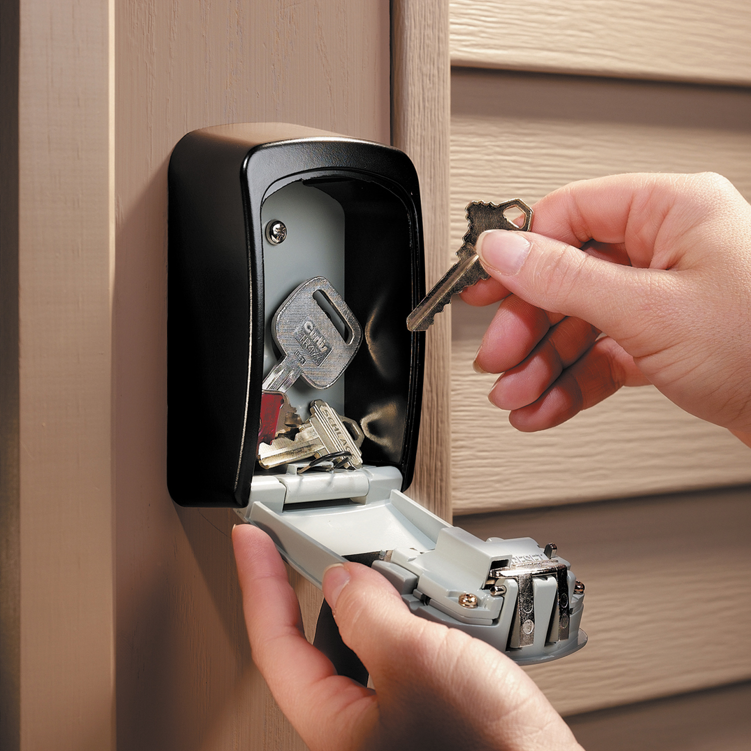 MASTER LOCK 5401EURD Medium key lock box-wall mount - 2