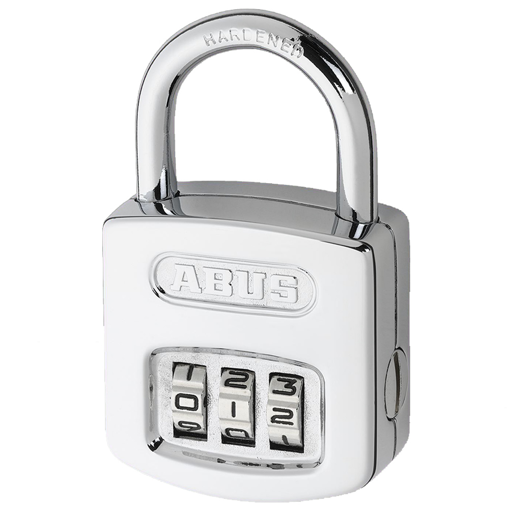 ABUS 160 Λουκέτο συνδυασμού ανοξείδωτο βαρέως τύπου | 2 μεγέθη - 2
