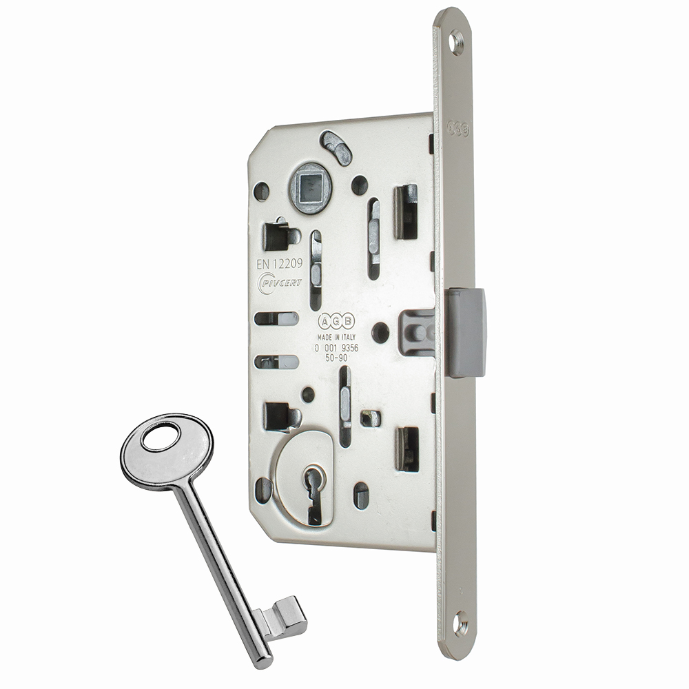 Door Lock for wooden doors AGB Mediana Evolution B01101.50  - 1