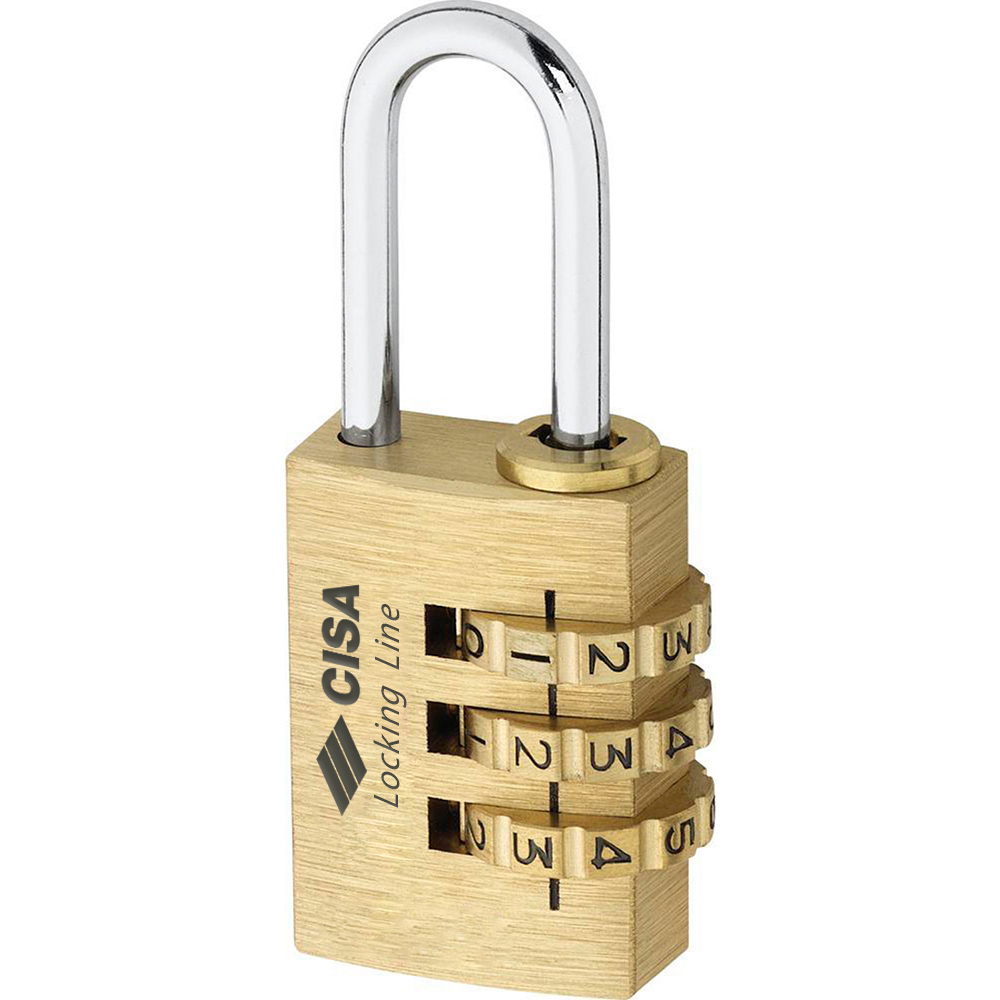 CISA 21190 Λουκέτο συνδυασμού | 3 μεγέθη - 20mm