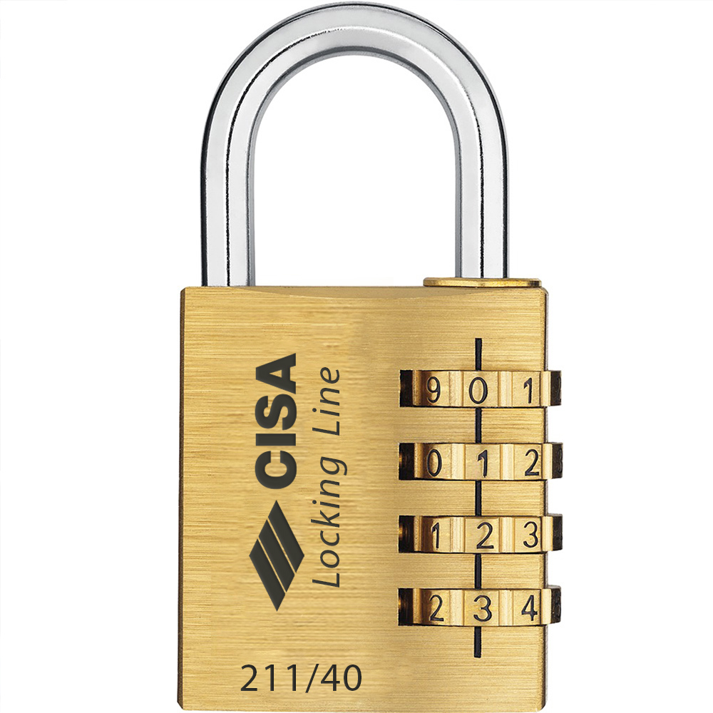 CISA 21190 Λουκέτο συνδυασμού | 3 μεγέθη - 40mm