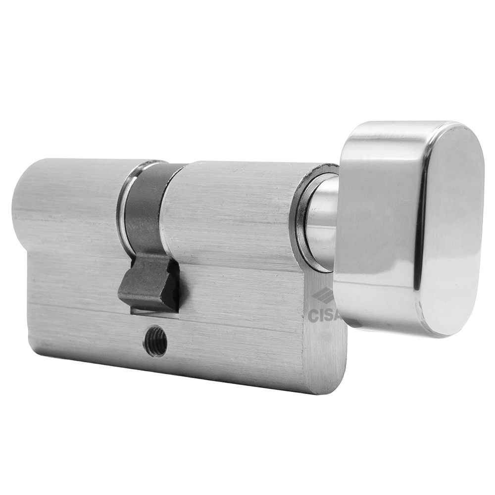 CISA ASIX P8 0Q317 Κύλινδρος ασφαλείας με πόμολο 30-70mm | Νίκελ - 2