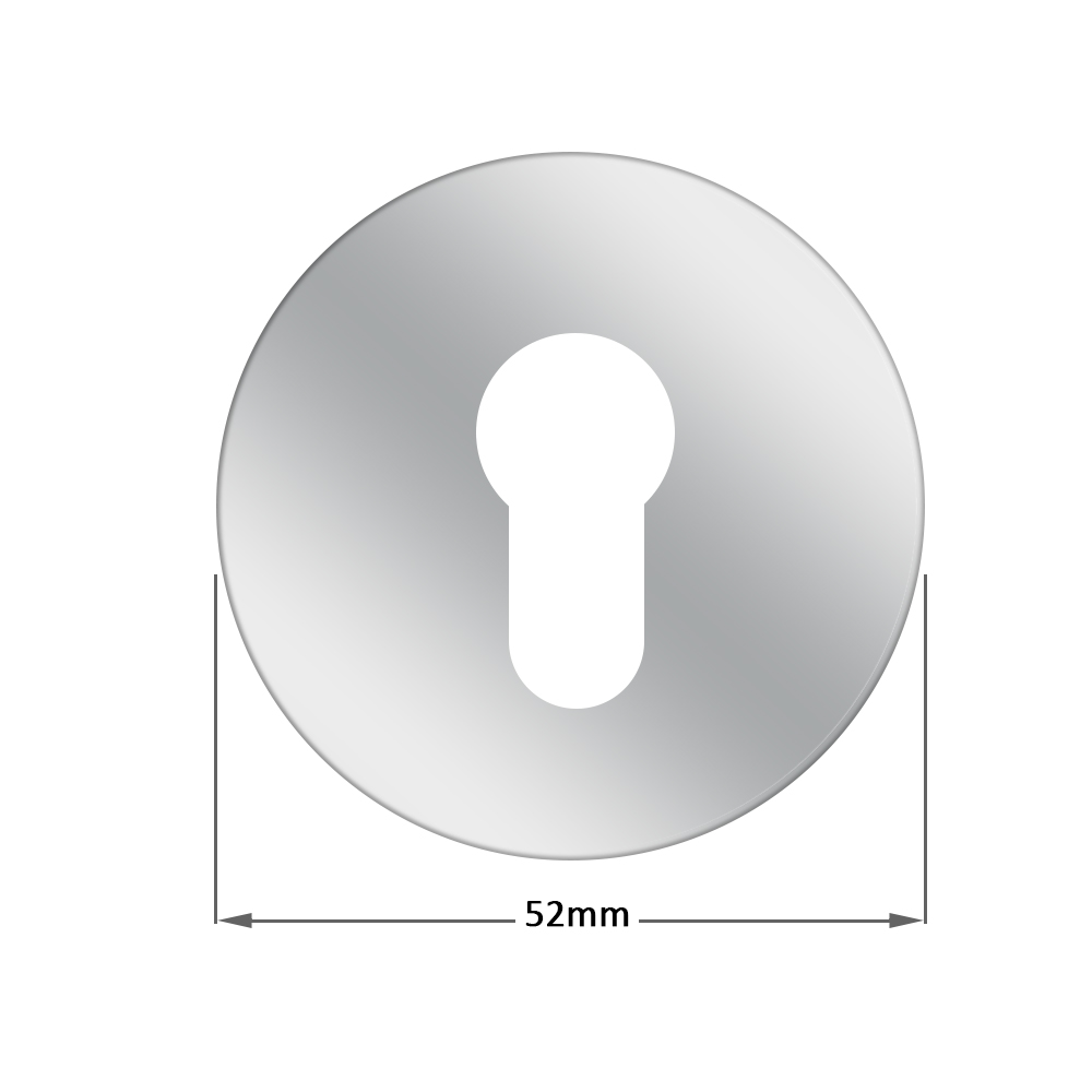 CISA 06093.00 Ροζέτα για κλειδαριά κυλίνδρου Σέτ 2 τεμάχια - 2