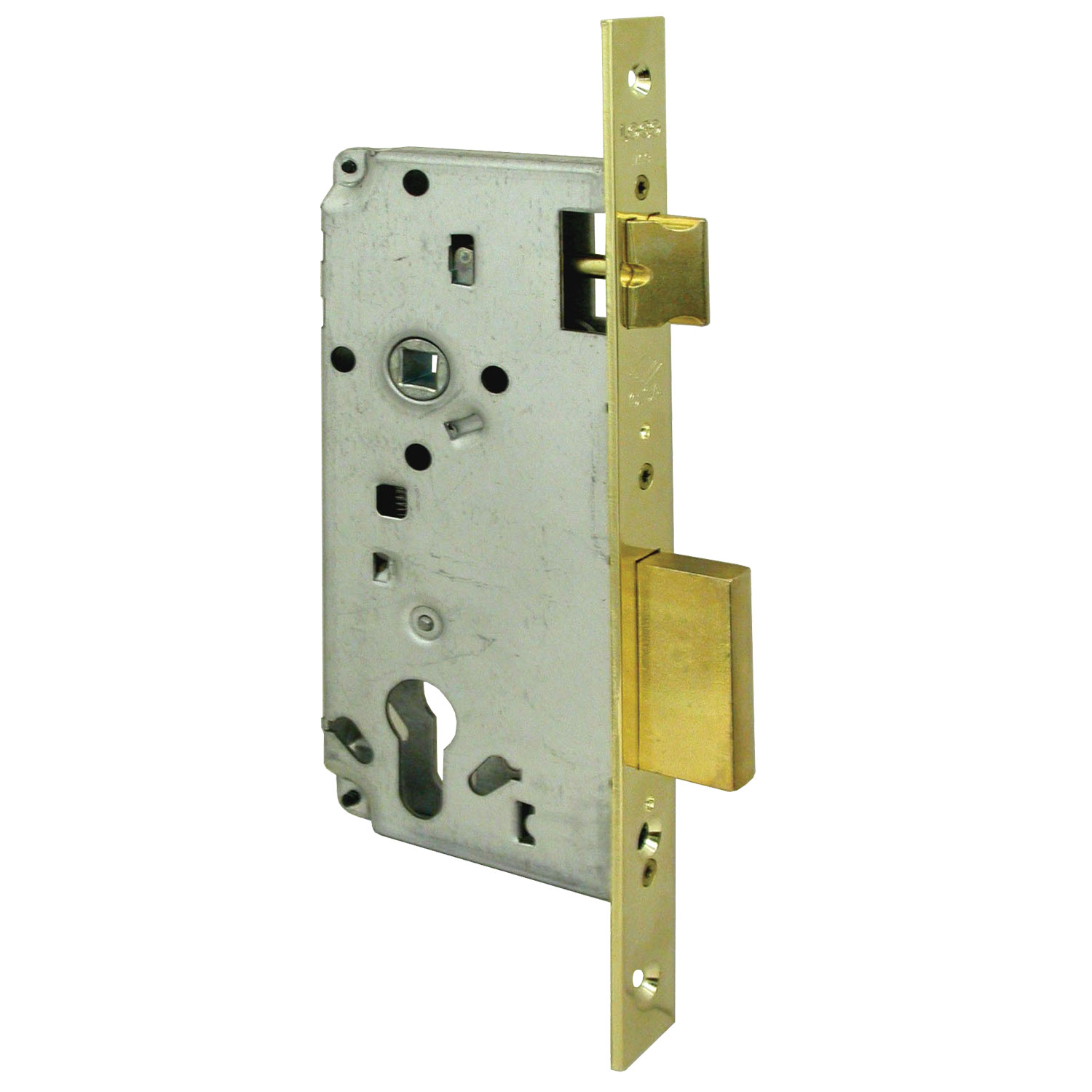 CISA loking line 5C611 Κλειδαριά χωνευτή, για ξύλινες πόρτες Χρυσό | 5 μεγέθη - 1