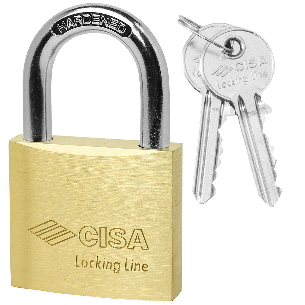CISA 21010 Λουκέτο ορειχάλκινο | 7 μεγέθη - 40mm