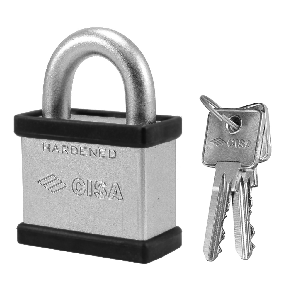 CISA 28050 Λουκέτο ατσάλινο ανοικτού λαιμού | 6 μεγέθη - 55mm