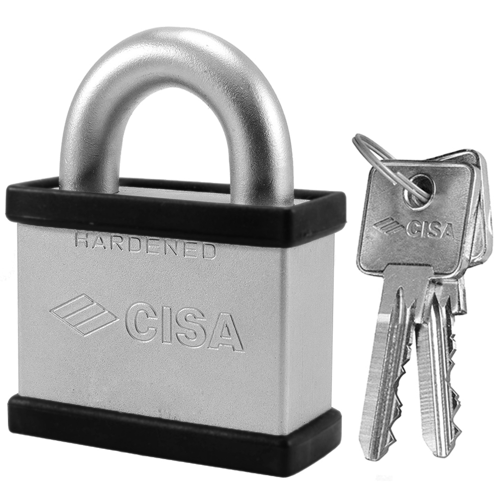 CISA 28050 Λουκέτο ατσάλινο ανοικτού λαιμού | 6 μεγέθη - 70mm