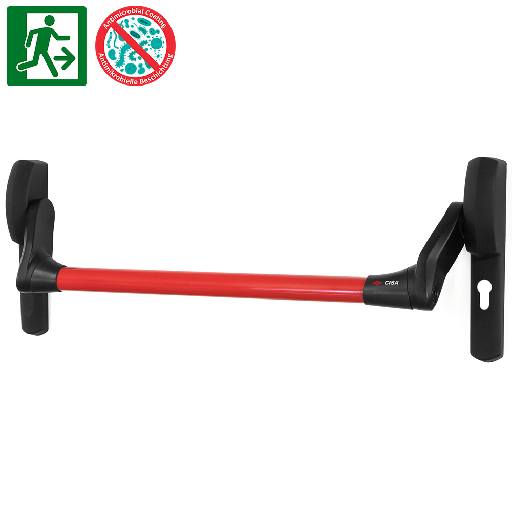 CISA 59617-00 Fast Push Μπάρα πανικού χωνευτής κλειδαριάς για μονόφυλλη πόρτα - 