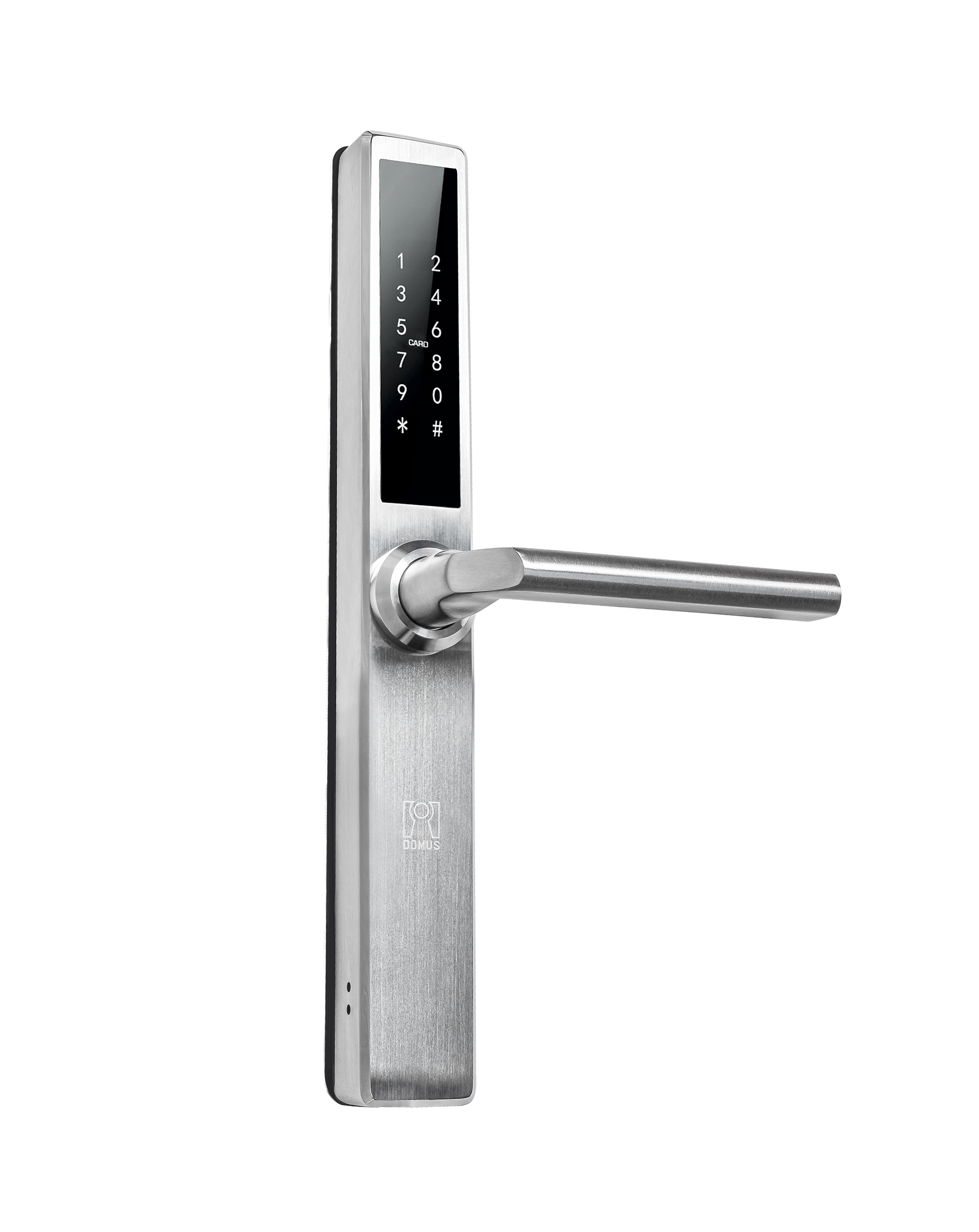 Ηλεκτρονική Κλειδαριά iDomus 090135X INOX με Πληκτρολόγιο για Ξενοδοχεία & Airbnb 35mm  - 