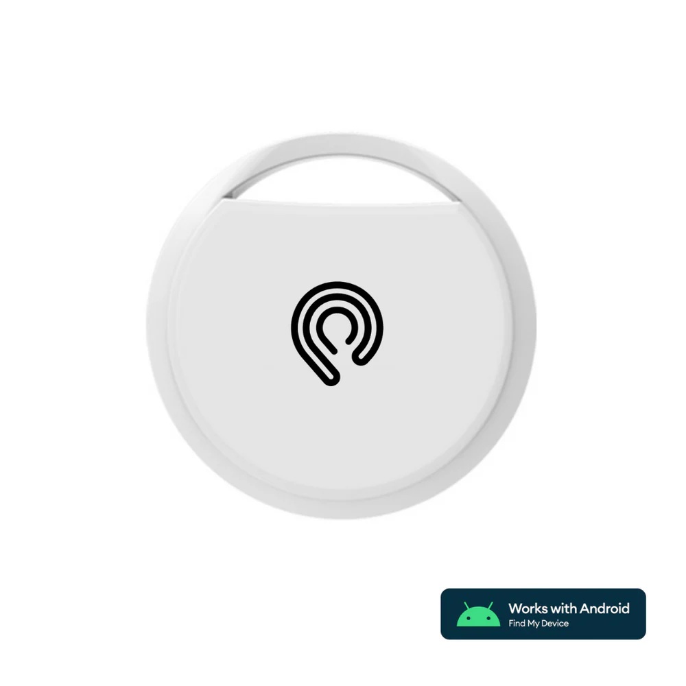 Hyperloq NeoTag Classic Μπρελόκ Ανιχνευτής Αντικειμένων GPS Tracker Για ANDROID - Λευκό 