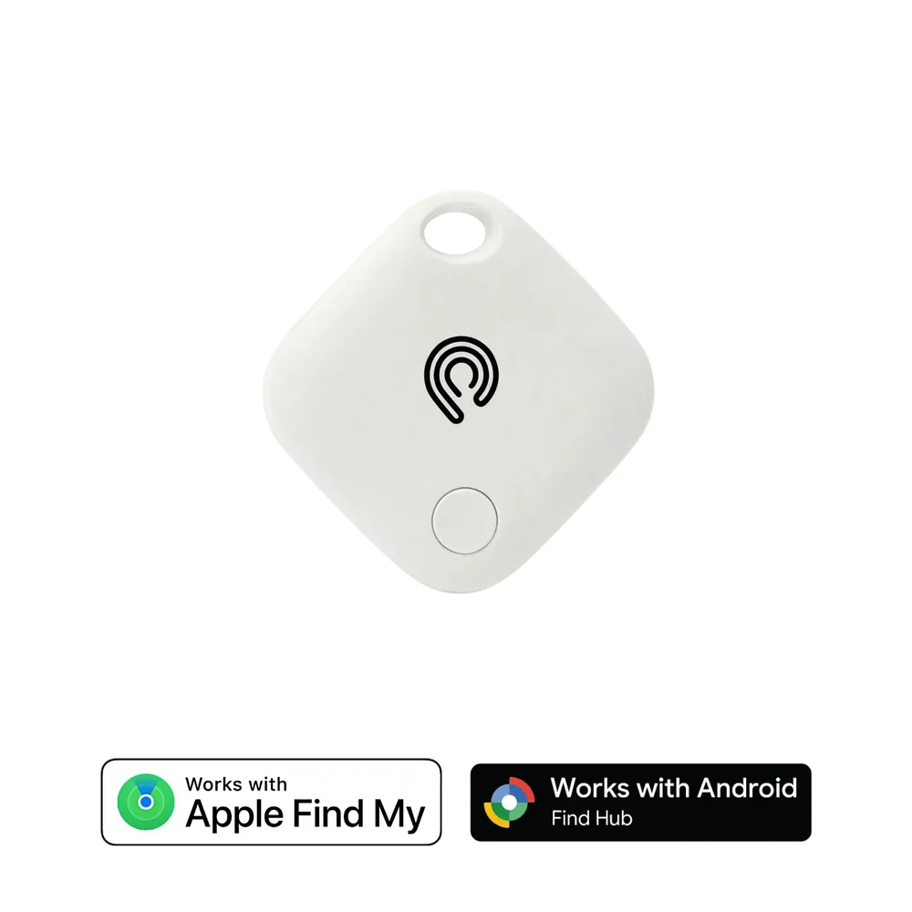 Hyperloq NeoSplash Waterproof Μπρελόκ Ανιχνευτής Αντικειμένων GPS Tracker Για ANDROID & IOS - Λευκό 