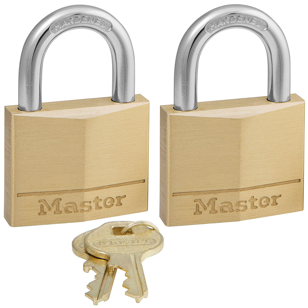MASTER LOCK 150EURT Λουκέτο ίδιο κλειδί ΣΕΤ 2 τεμάχια - 