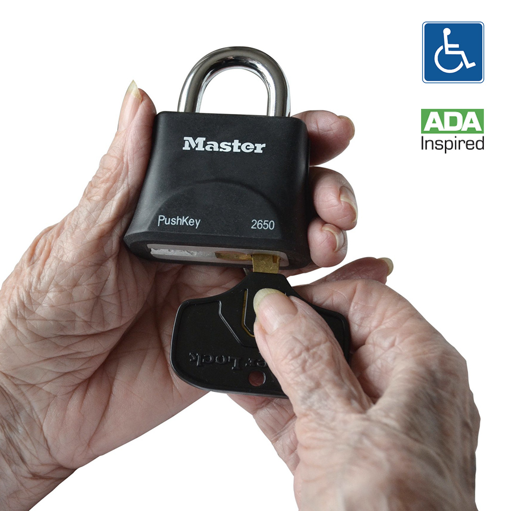 MASTER LOCK 2650EURD Λουκέτο για άτομα με περιορισμένη κινητικότητα των χεριών  - 2