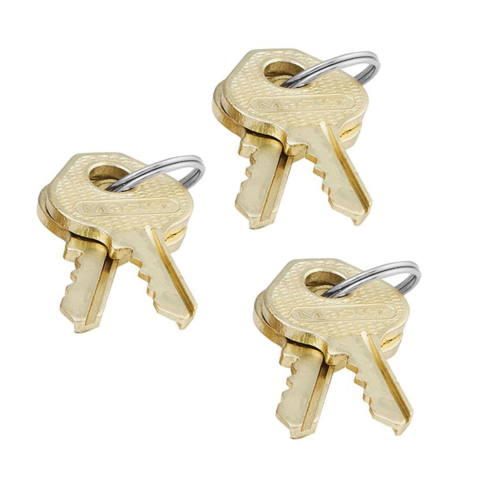 MASTER LOCK 140EURSIX  Λουκέτο ίδιο κλειδί ΣΕΤ 6 τεμάχια - 2
