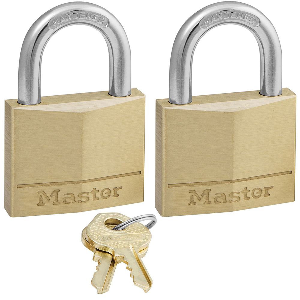 MASTER LOCK 130EURT Λουκέτο ίδιο κλειδί ΣΕΤ 2 τεμάχια  - 