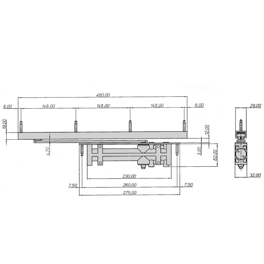 MERONI DC510-02 Door Closer - 3
