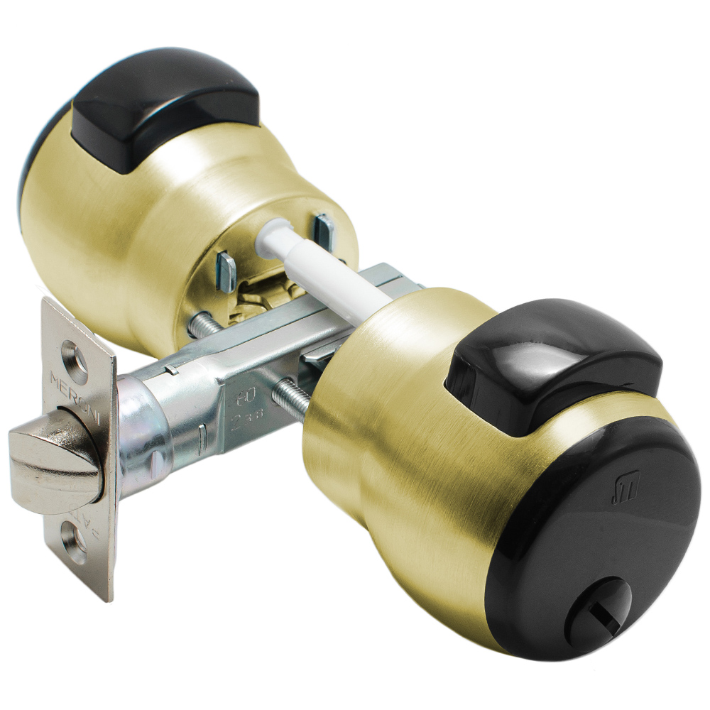 Office & Hotel Door Lock knob WC MERONI Nova N12 | 5 colours - Gold