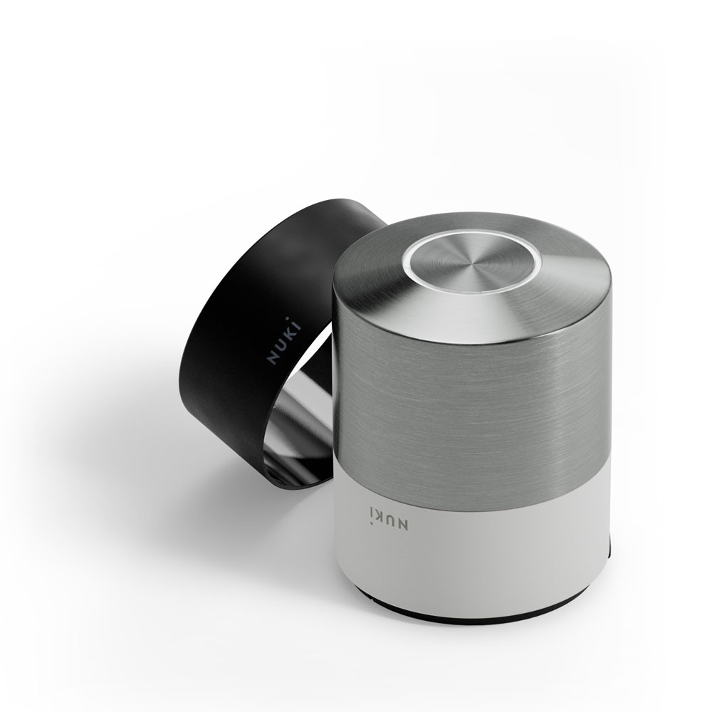 Έξυπνη Κλειδαριά Nuki Smart Lock PRO 5th Gen. Inox with black/white ring - 2