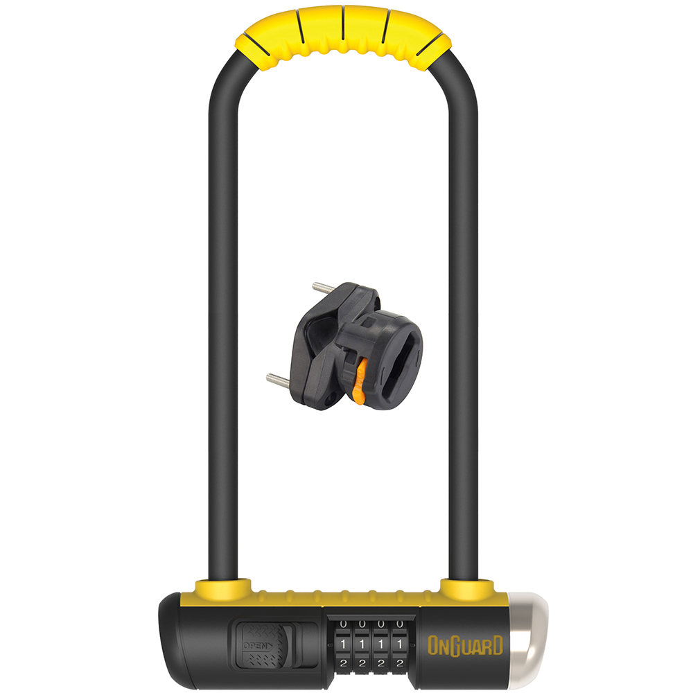 Κλειδαριά ONGUARD Combo Mini LS 8014C U πέταλο μοτοποδηλάτου με κλείδωμα συνδυασμού - 