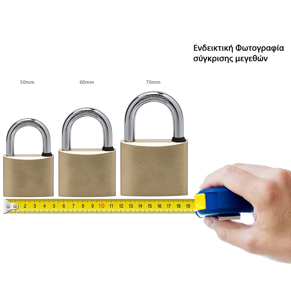 CISA 21010 Λουκέτο ορειχάλκινο | 7 μεγέθη - 3