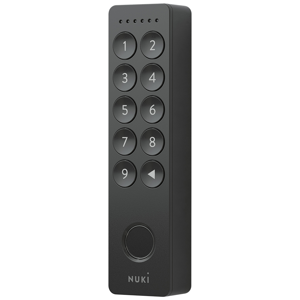  Πληκτρολόγιο NUKI Keypad 2.0 με κωδικό και δακτυλικό αποτύπωμα | Μαύρο  - 