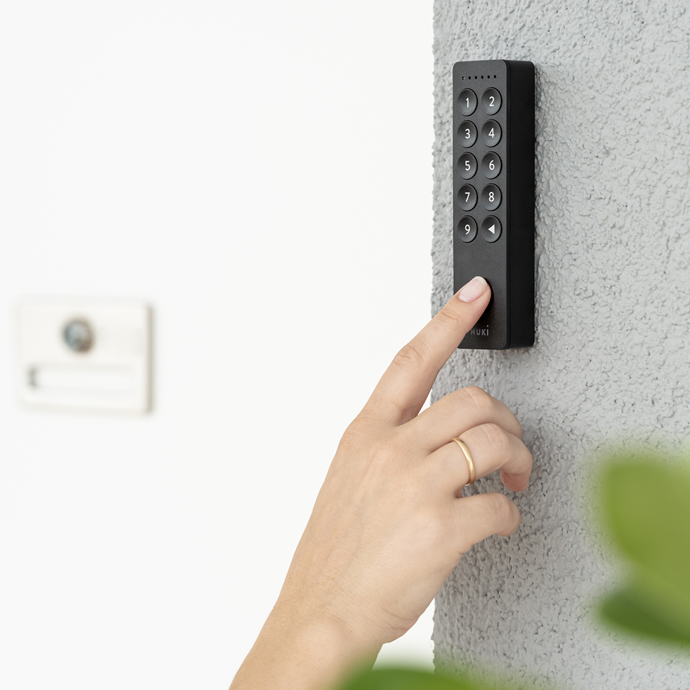  Πληκτρολόγιο NUKI Keypad 2.0 με κωδικό και δακτυλικό αποτύπωμα | Μαύρο  - 2