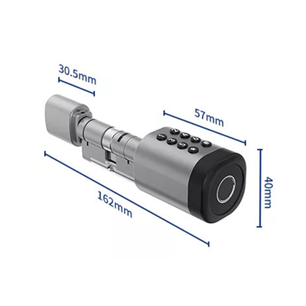 Electronic cylinder opening with mobile for Airbnb C1 C Bluetooth - Password - Card - 2