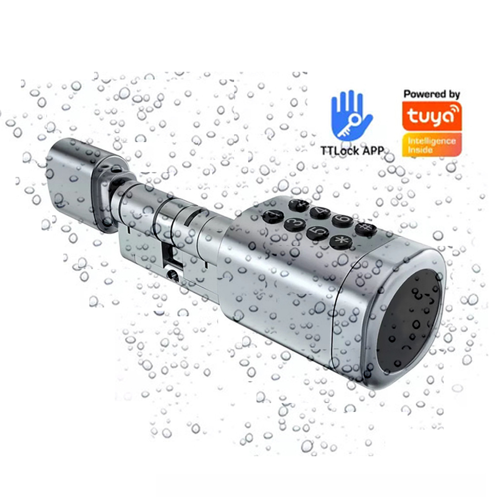 Electronic cylinder opening with mobile for Airbnb C1 C Bluetooth - Password - Card - 3