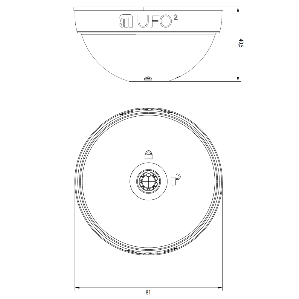 Van Lock MERONI UFO2 - Κλειδαριές για πίσω και πλαϊνές πόρτες για βανάκι | ΣΕΤ 3 Τεμαχίων - 5