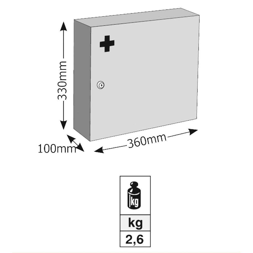 Φαρμακείο Λευκό VIOMETAL 505 - 3