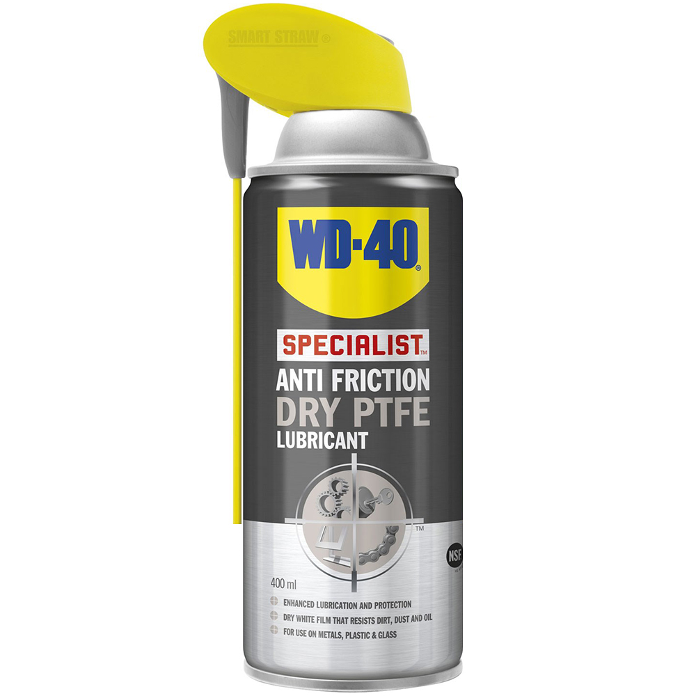WD-40 Anti Friction Dry PTFE Λιπαντικό Σπρέι Ξηρού Τεφλόν 400ml - 