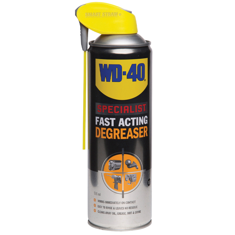 WD-40 Fast Acting Degreaser Καθαριστικό Σπρέι διαλύτης ταχείας δράσης 500ml - 