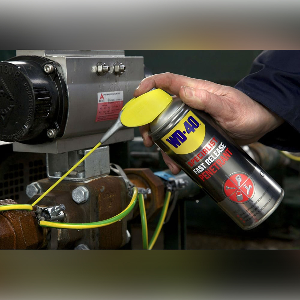 WD-40 Fast Release Penetrant Καθαριστικό - Λιπαντικό Σπρέι Υψηλής Διεισδυτικότητας 400ml - 2