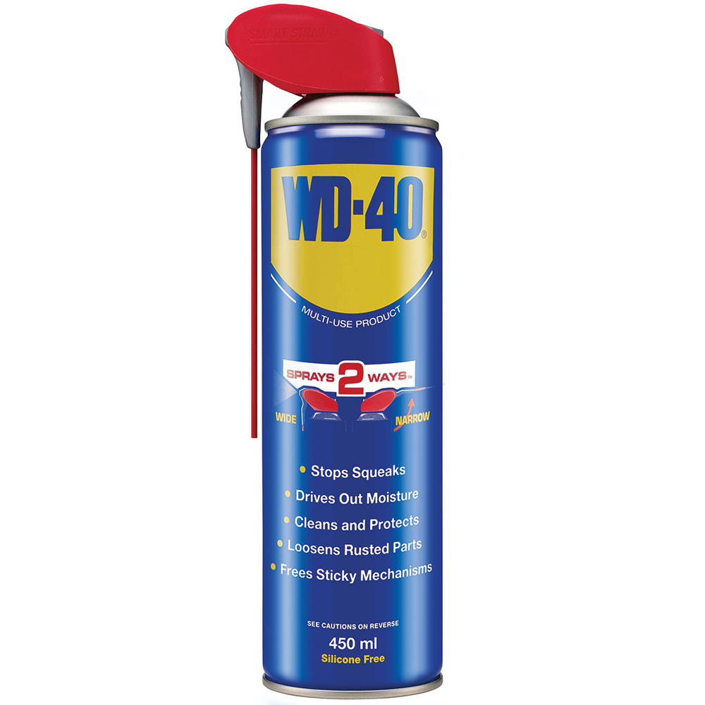 WD-40 450ml Smartstraw Αντισκωριακό - Λιπαντικό Σπρέι 2000+ χρήσεις - 