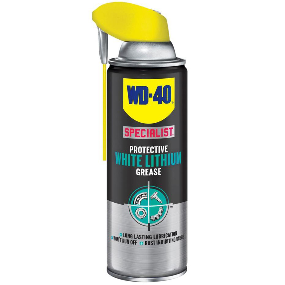 WD-40 White Lithium Grease Σπρέι Γράσου Λευκού λιθίου 400ml - 