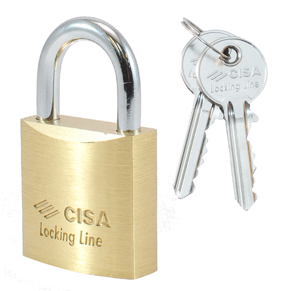 CISA 21010 Λουκέτο ορειχάλκινο | 7 μεγέθη - 20mm