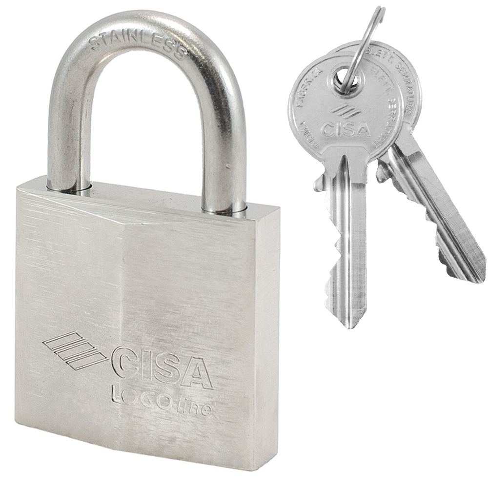 CISA 21790 Λουκέτο ανοξείδωτο θαλάσσης | 3 μεγέθη  - 30mm