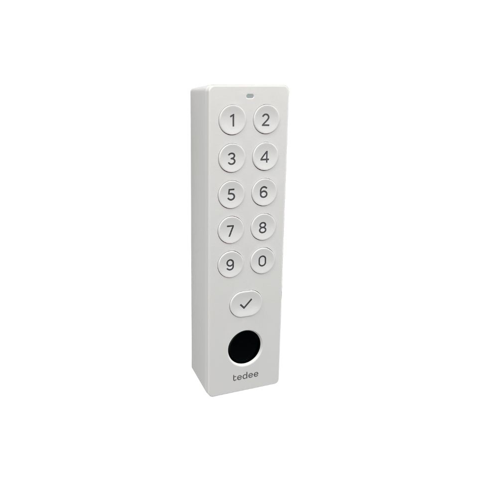 Πληκτρολόγιο Tedee KEYPAD PRO δακτυλικό αποτύπωμα | Λευκό - 