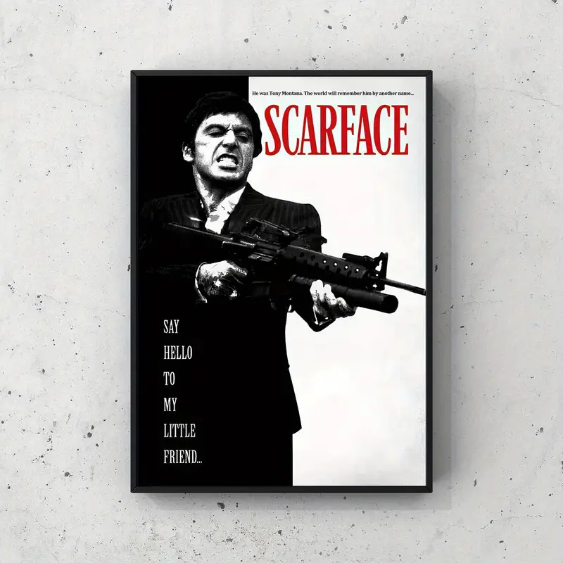 Scarface Poster Frameless - 1