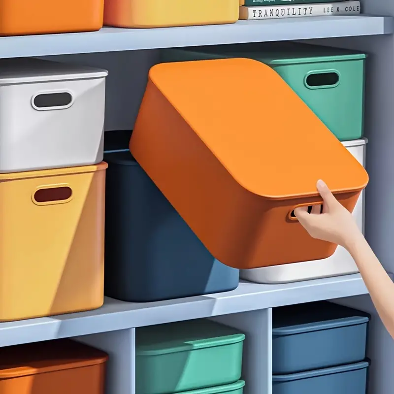 Plastic Storage Box - Orange