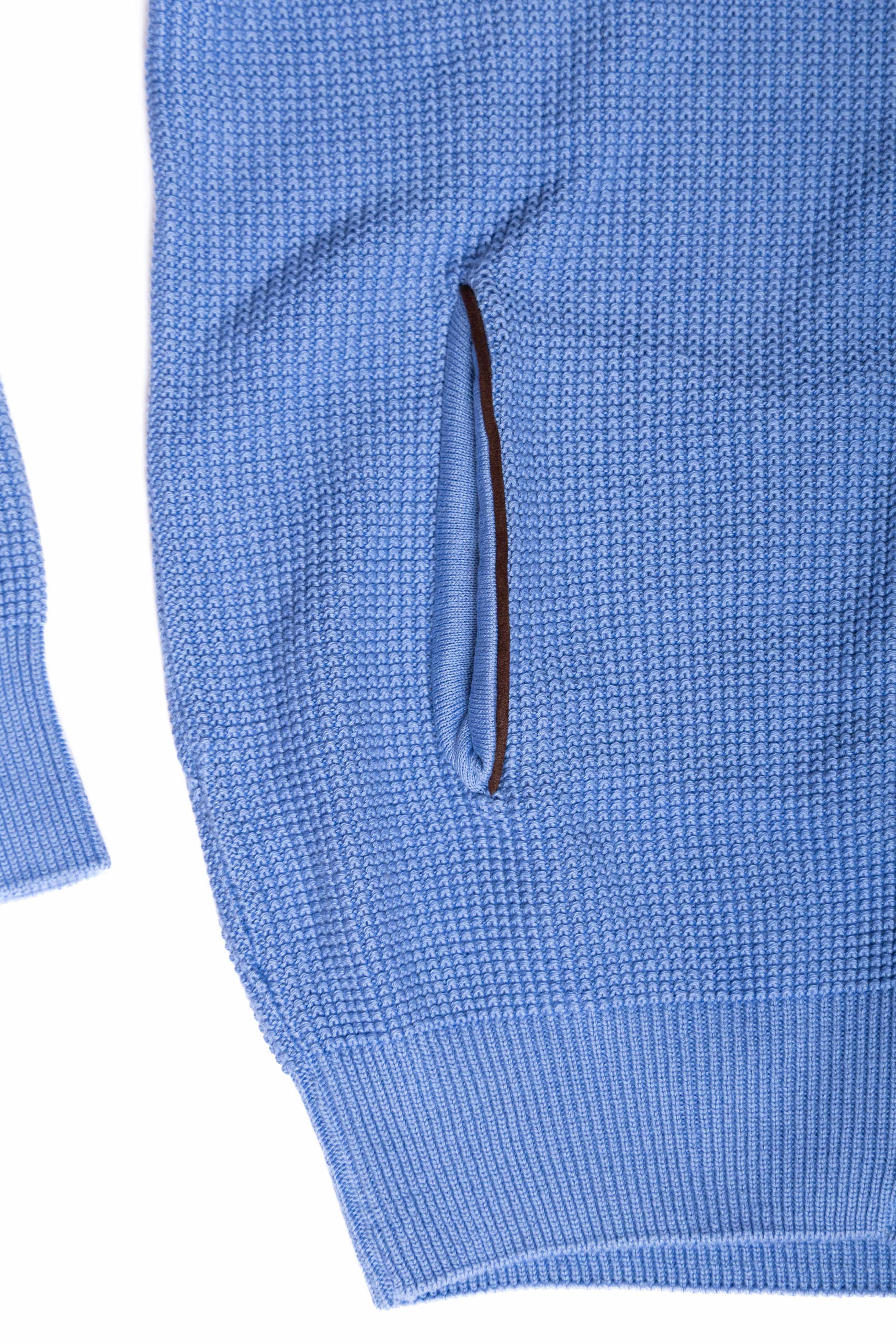 Perugia Cotton Zip Cardigan - 3