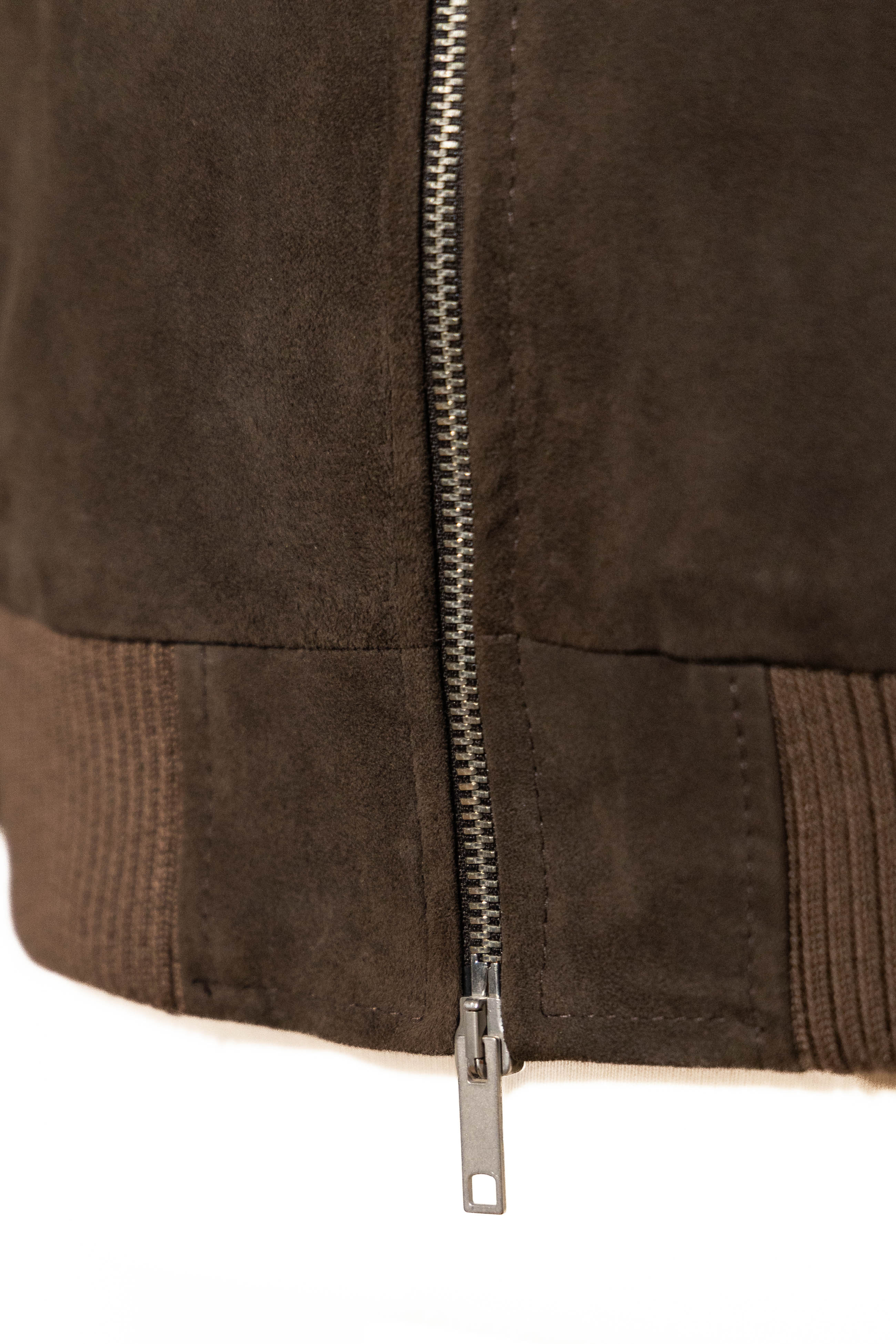 Suede Bomber με Κουκούλα - 4