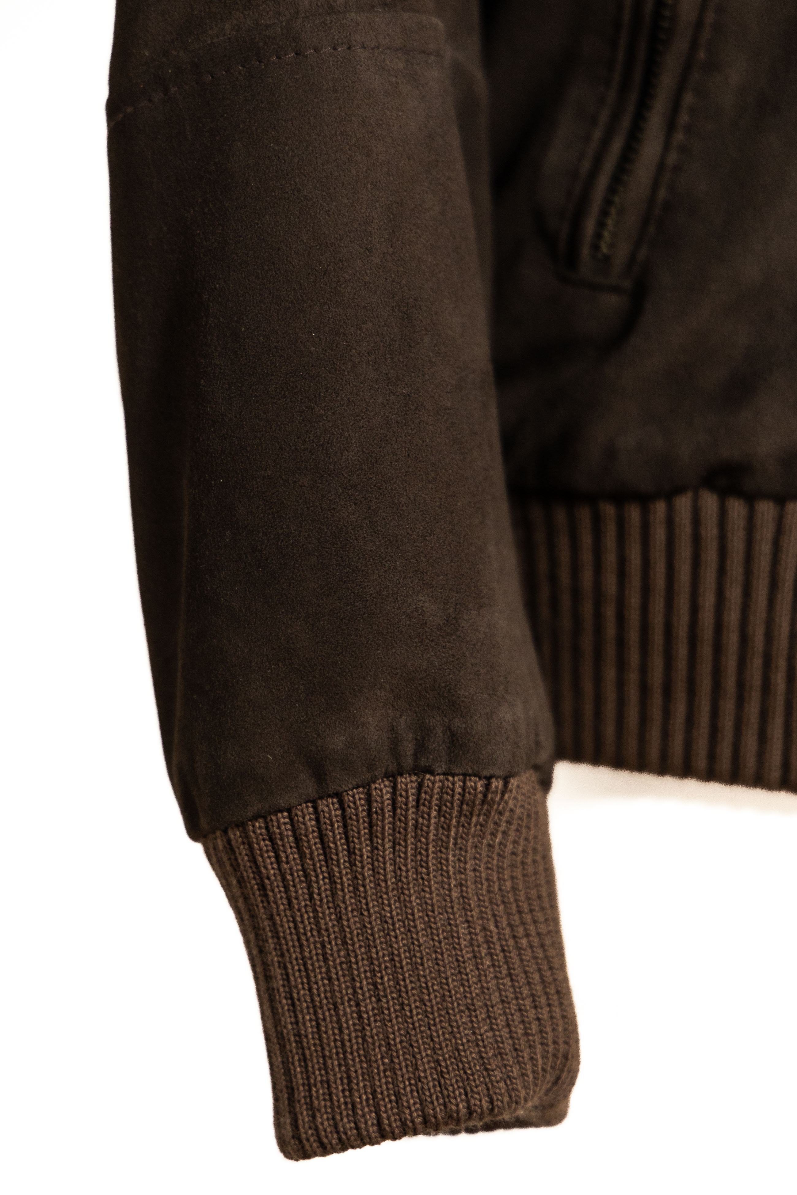 Suede Bomber με Κουκούλα - 5