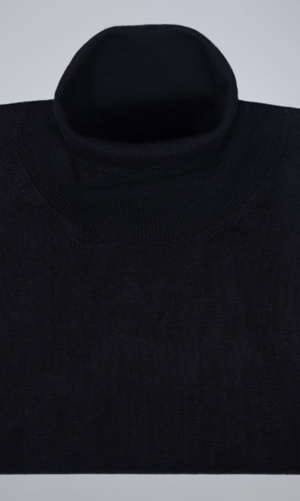 DOLCE Ζιβάγκο Μαλλί & Μετάξι  - Μαύρο