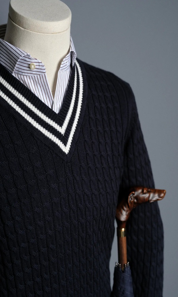 Roger Βαμβακερό Πουλόβερ  - Μαύρο