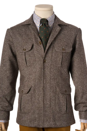 Σαφάρι Μάλλινο Καφέ Ulysses - 