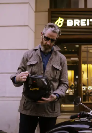 Ulysses Brown Wool Safari Overshirt - 3