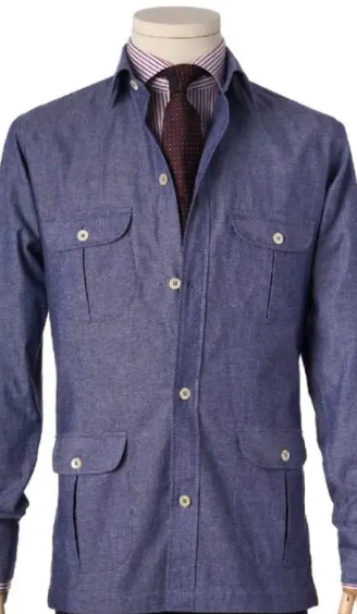 Σαφάρι Βαμβακερό Denim Lawrence - 