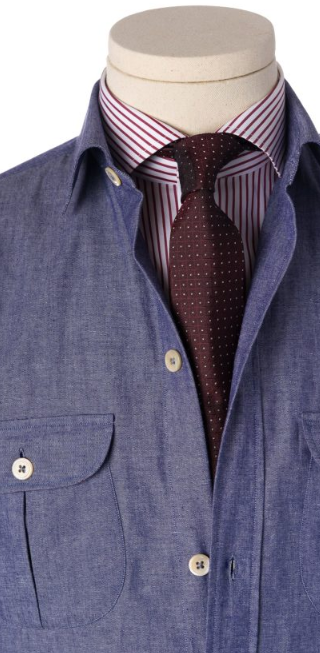 Σαφάρι Βαμβακερό Denim Lawrence - 2