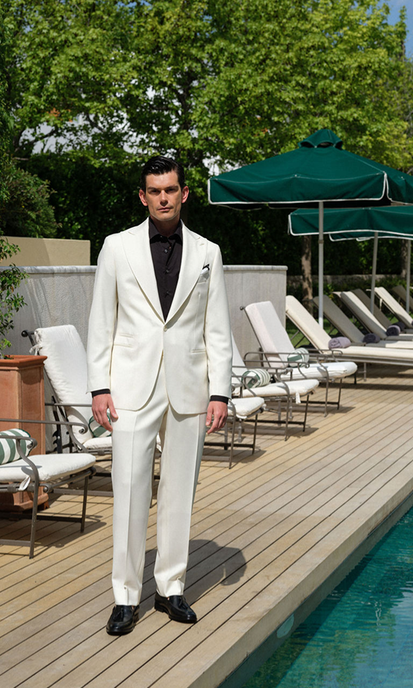 Ουδέτερο σταυρωτό γιλέκο με πέτο και ζώνη – Christakis 1947, Αθήνα - 